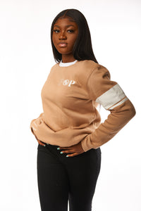 TAN NORYAA CREWNECK