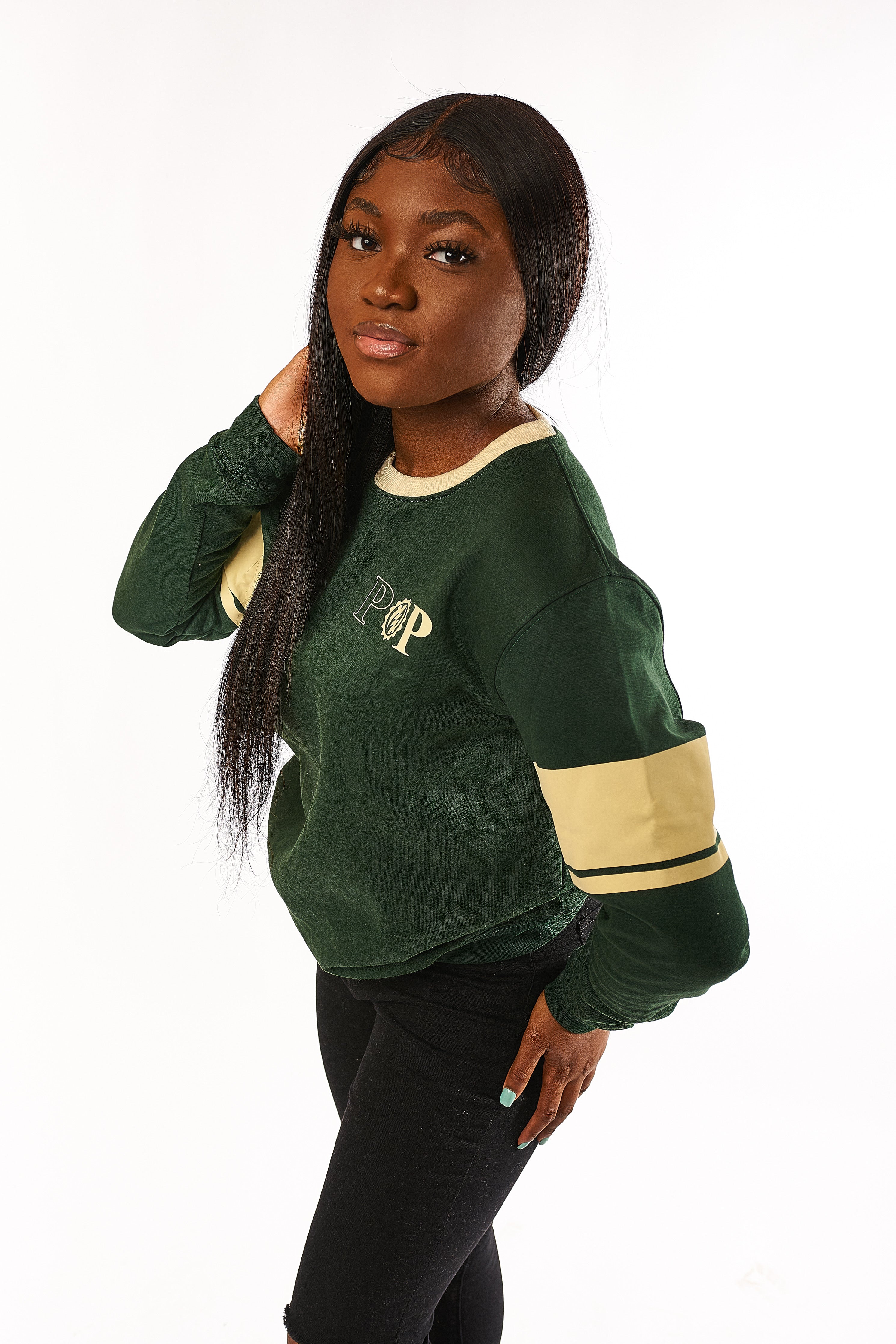 FOREST GREEN NORYAA CREWNECK