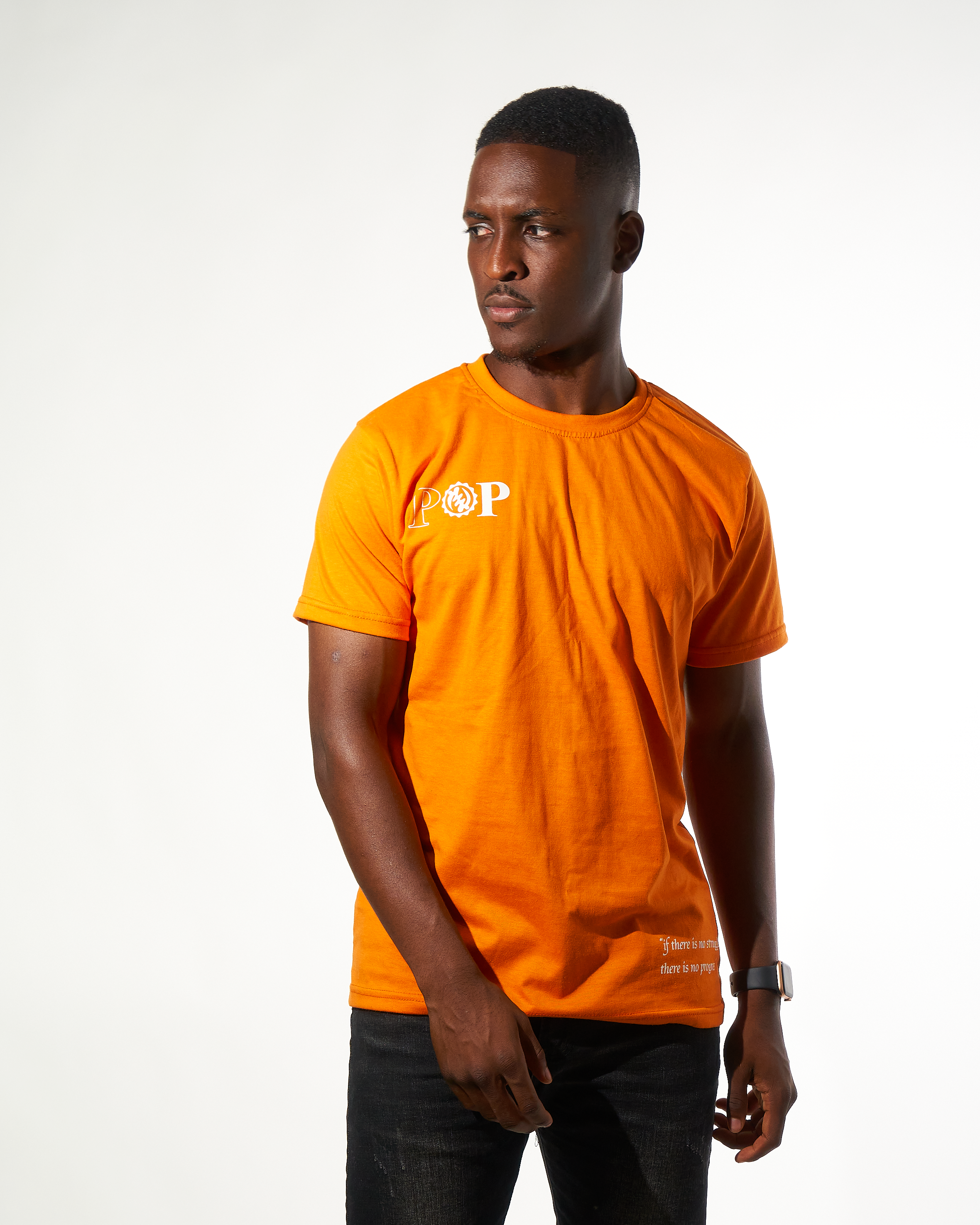 “SPINAL CORD” TEE (ORANGE)